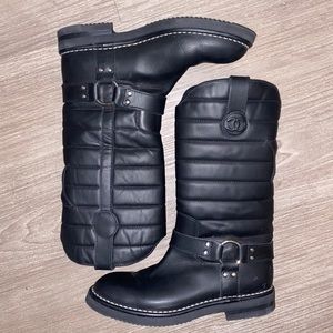 Chanel Paris-Dallas Motorcycle Boots 37.5
